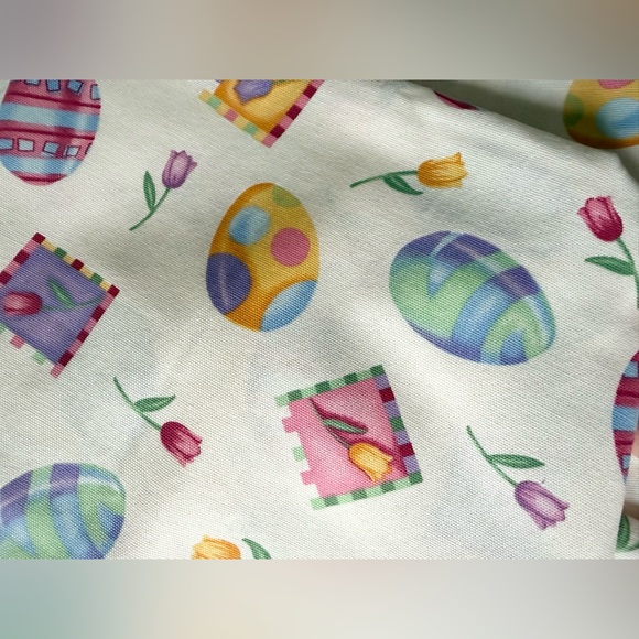 Colorful Easter Egg Table Cloth Rectangle Spring - Picture 2 of 2